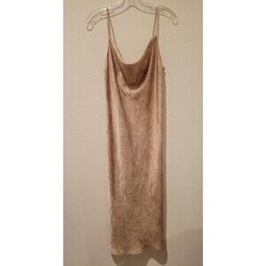 Forever 21 Women’s Pink Lavender Slip Midi Dress Sz SMALL Cocktail Party Holiday